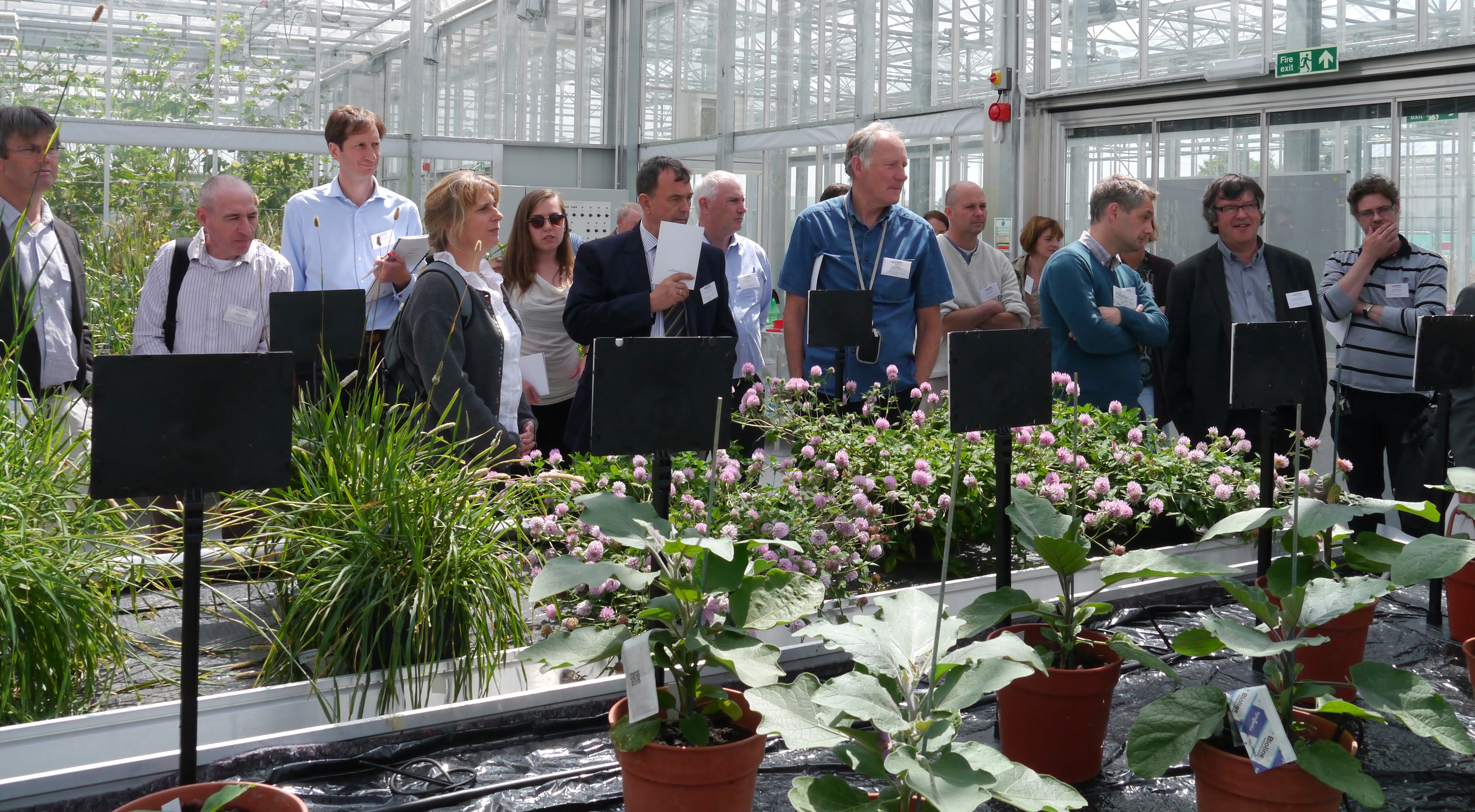 Events and exhibits at NIAB Innovation Farm 2014